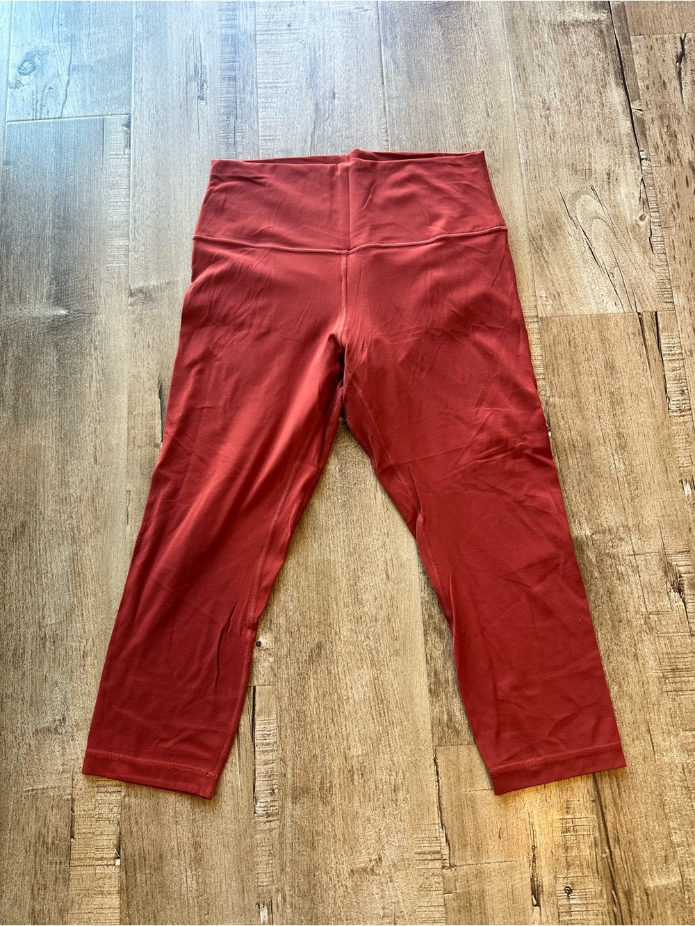 Lululemon Align 3/4 Length High-Waist Legging Rust Size 10